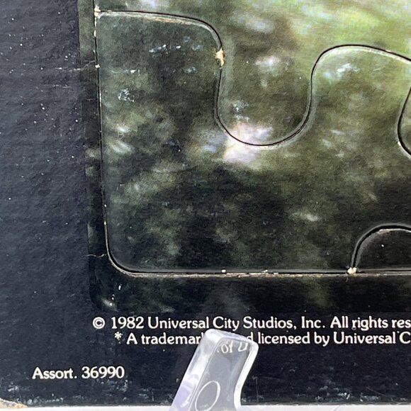 Vintage E.T. The Extra-Terrestrial 15 Piece Tray Puzzle 1982 Craft Master 8x11" - Picture 4 of 16